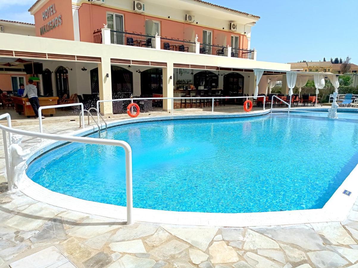 Maltezos Hotel Guviá Kültér fotó