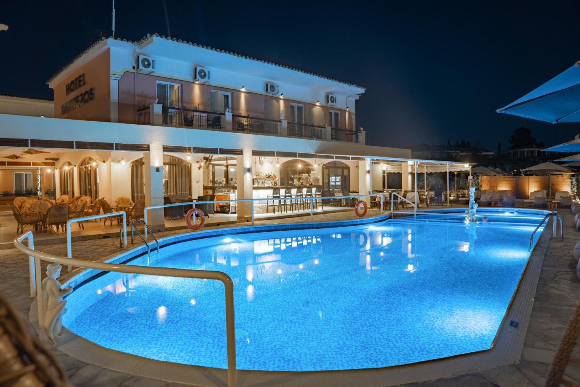 Maltezos Hotel Guviá Kültér fotó